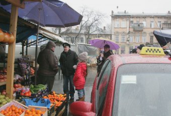 На Новом рынке снимают кино (фото)