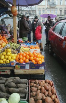 На Новом рынке снимают кино (фото)