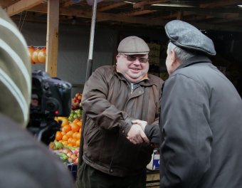 На Новом рынке снимают кино (фото)
