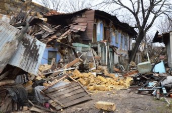 На Пишоновской произошло обрушение аварийного дома