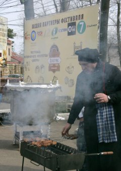 Кулинарный фестиваль «Дворик» прошел в Одессе
