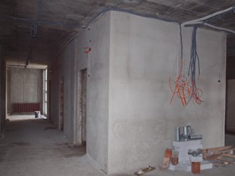 Новости со строительства детской поликлиники в Суворовском районе Одессы (фото)