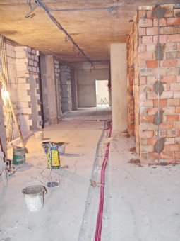 Новости со строительства детской поликлиники в Суворовском районе Одессы (фото)