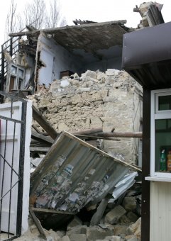 Рухнул еще один старый дом на Молдаванке (фото)