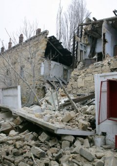 Рухнул еще один старый дом на Молдаванке (фото)