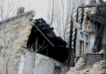 Рухнул еще один старый дом на Молдаванке (фото)