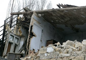 Рухнул еще один старый дом на Молдаванке (фото)