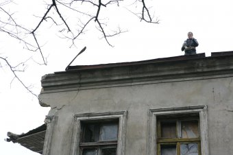 Рухнул еще один старый дом на Молдаванке (фото)