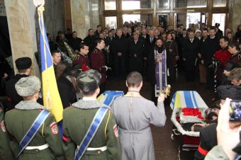 В Одессе простились с погибшими военными моряками
