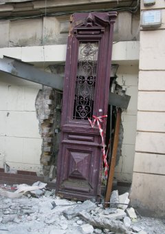 Коблевская: Фоторепортаж с места взрыва