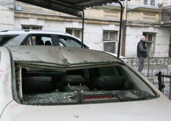Коблевская: Фоторепортаж с места взрыва