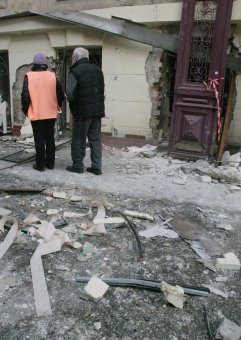 Коблевская: Фоторепортаж с места взрыва