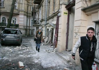Коблевская: Фоторепортаж с места взрыва