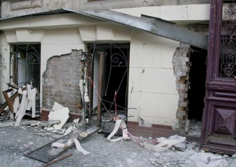 Коблевская: Фоторепортаж с места взрыва