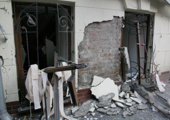 Коблевская: Фоторепортаж с места взрыва