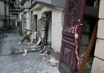 Коблевская: Фоторепортаж с места взрыва