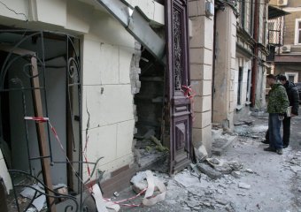 Коблевская: Фоторепортаж с места взрыва