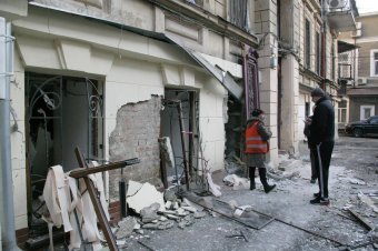 Коблевская: Фоторепортаж с места взрыва