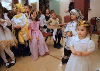 Одесские евреи празднуют Пурим (фото)