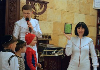 Одесские евреи празднуют Пурим (фото)