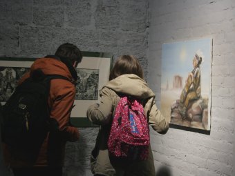 Состоялось открытие экспозиция произведений участников арт-конкурса «Розовый бульдозер-2015»