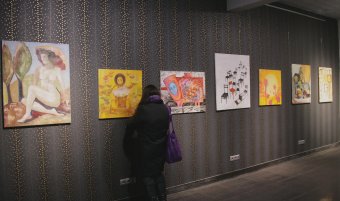 Состоялось открытие экспозиция произведений участников арт-конкурса «Розовый бульдозер-2015»