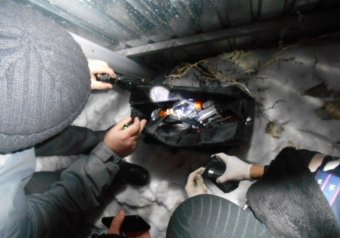 В центре города милицейская собака унюхала взрывчатку