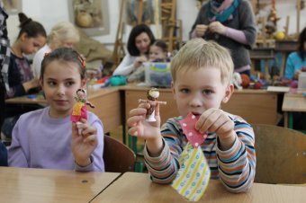 Одесские дети смогли подержать «Солнышко – в руках…» (фото)