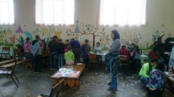 В Одессе с детьми вынужденных переселенцев работают арт-терапевты и психологи (фото)