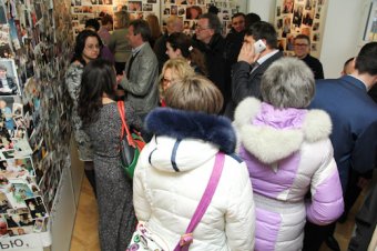 В Доме с ангелом открылась выставка, посвященная памяти Бориса Литвака (фото)