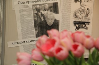 В Доме с ангелом открылась выставка, посвященная памяти Бориса Литвака (фото)