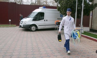 Одесский госпиталь пограничной службы получил реанимобиль (фото)
