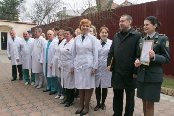 Одесский госпиталь пограничной службы получил реанимобиль (фото)