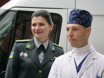Одесский госпиталь пограничной службы получил реанимобиль (фото)
