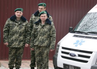 Одесский госпиталь пограничной службы получил реанимобиль (фото)
