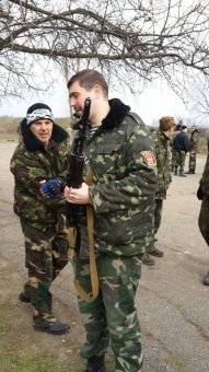 Одесская «Батькивщина» научилась стрелять (фото)