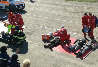 Одесские медики приняли участие в учениях МЧС (фото)
