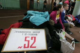 В Олимпийце прошли легкоатлетические соревнования среди школьников города на кубок А. Маринеско.