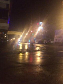 Очередное ЧП в центре города (фото)