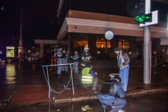 Минувшей ночью сотрудники милиции обезвредили подозрительный предмет