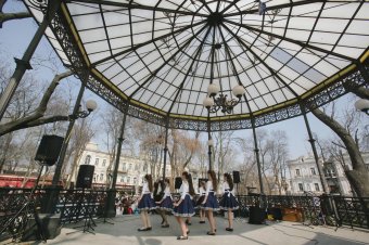 В Горсаду проходит музыкальный фестиваль, посвященный 120-летию Леонида Утесова