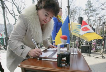 В Одессе состоялось торжественное гашение марки и конверта к 120-летию Леонида Утесова