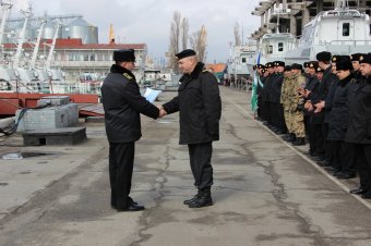 Демобилизованы морские пограничники, призванные в первую волну мобилизации (фото)
