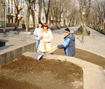Одесские фонтаны готовят к запуску (фото)