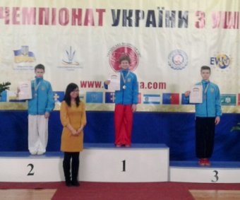 Юные спортсмены из Одессы приняли участие в чемпионате Украины по ушу