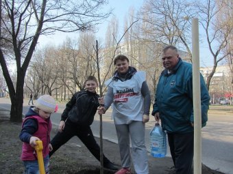 Одесская «Батькивщина» будет и дальше благоустраивать город (фото)