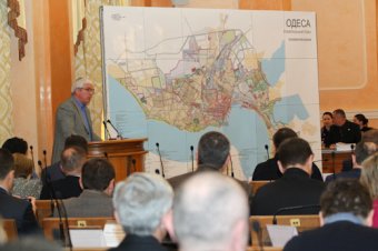 Депутаты горсовета до сих пор обсуждают проект Генплана Одессы