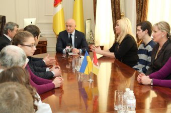 Городской голова Одессы вручил награды лучшим спортсменам по итогам 2014 года (фото)