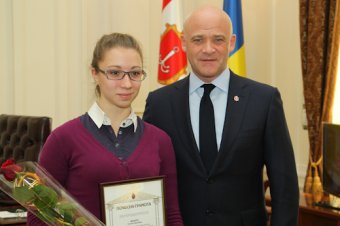 Городской голова Одессы вручил награды лучшим спортсменам по итогам 2014 года (фото)