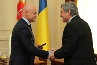 Городской голова Одессы вручил награды лучшим спортсменам по итогам 2014 года (фото)
